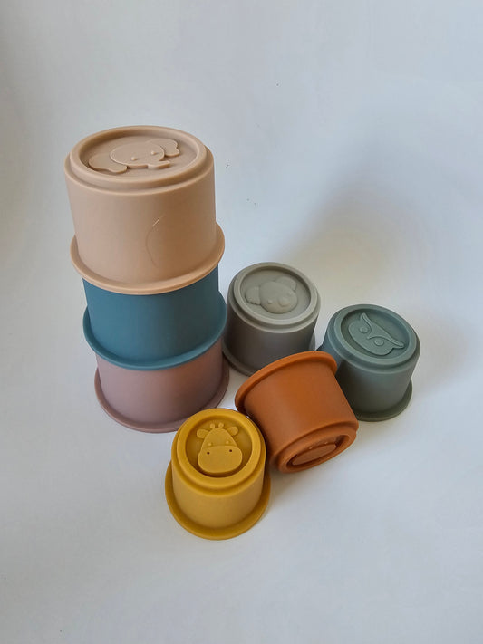 Silicone Stacking Cups