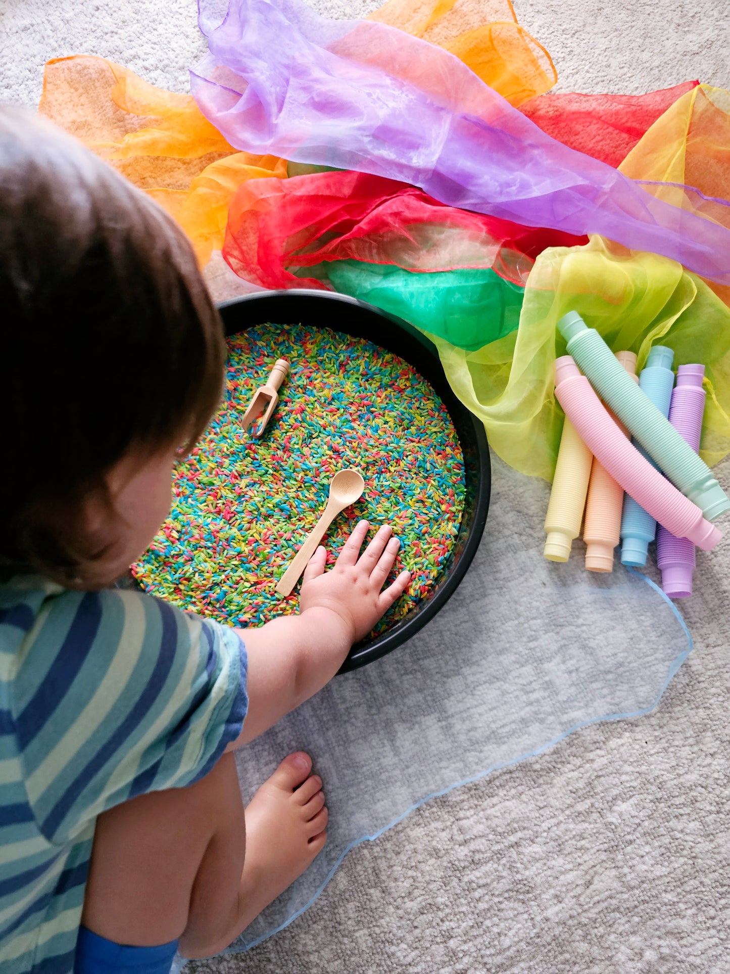 Rainbow Play Silks