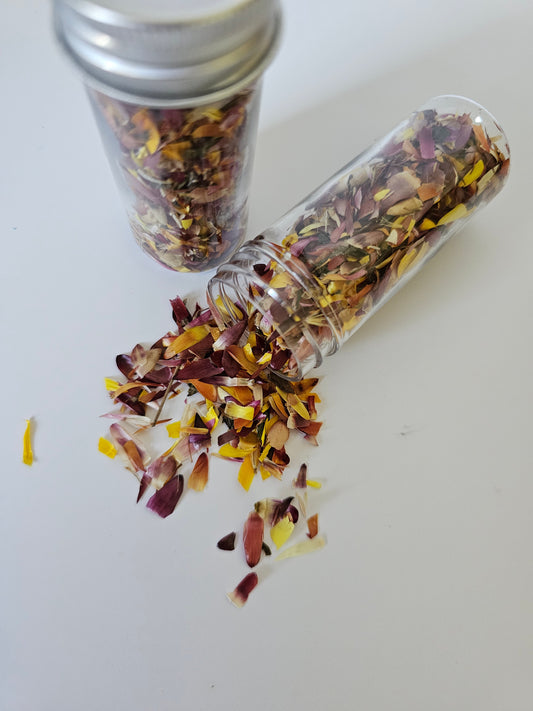 Dried floral mix ins