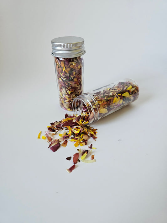 Dried floral mix ins