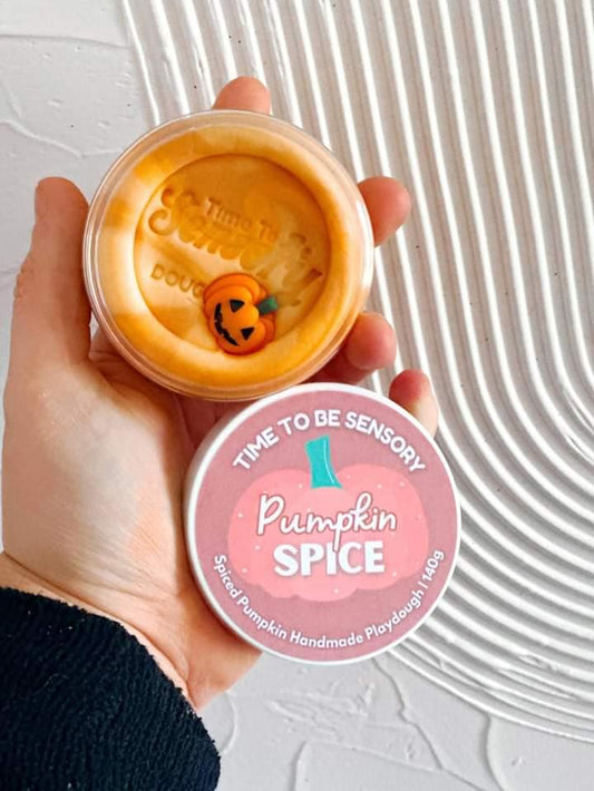 Halloween Pumpkin Spice Playdough