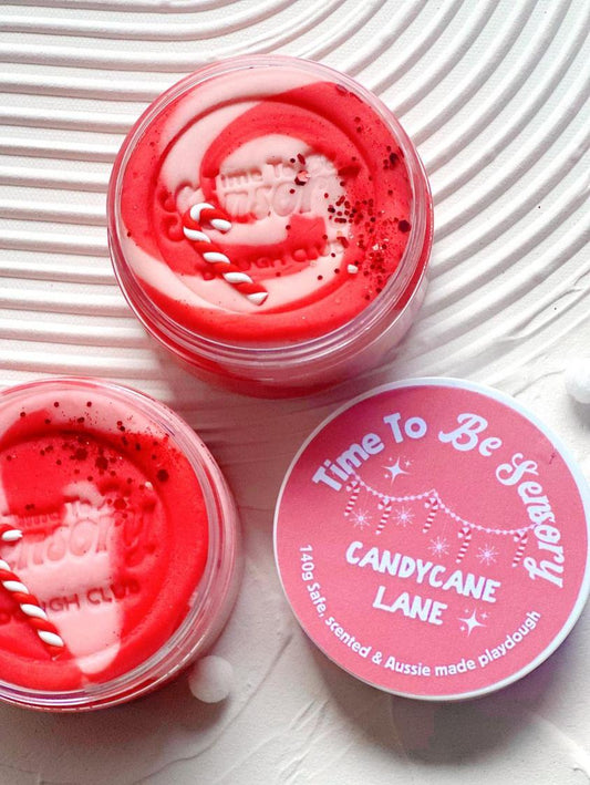 Candycane Playdough