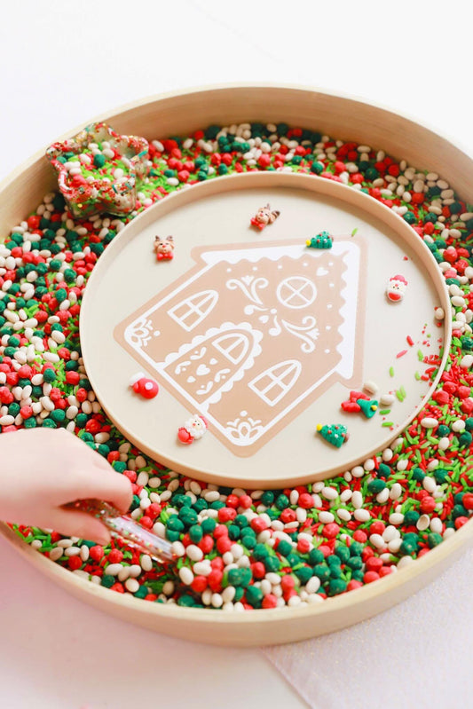 Santa's Workshop Play Tray