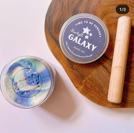 Galaxy Playdough