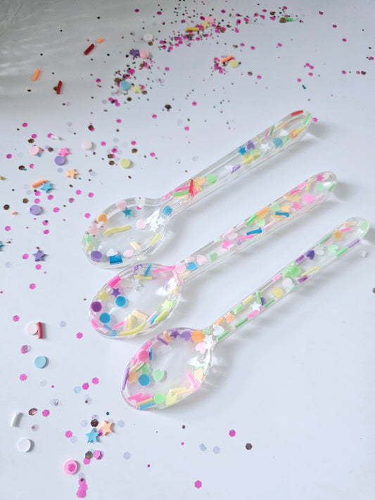 Sprinkles resin long spoon